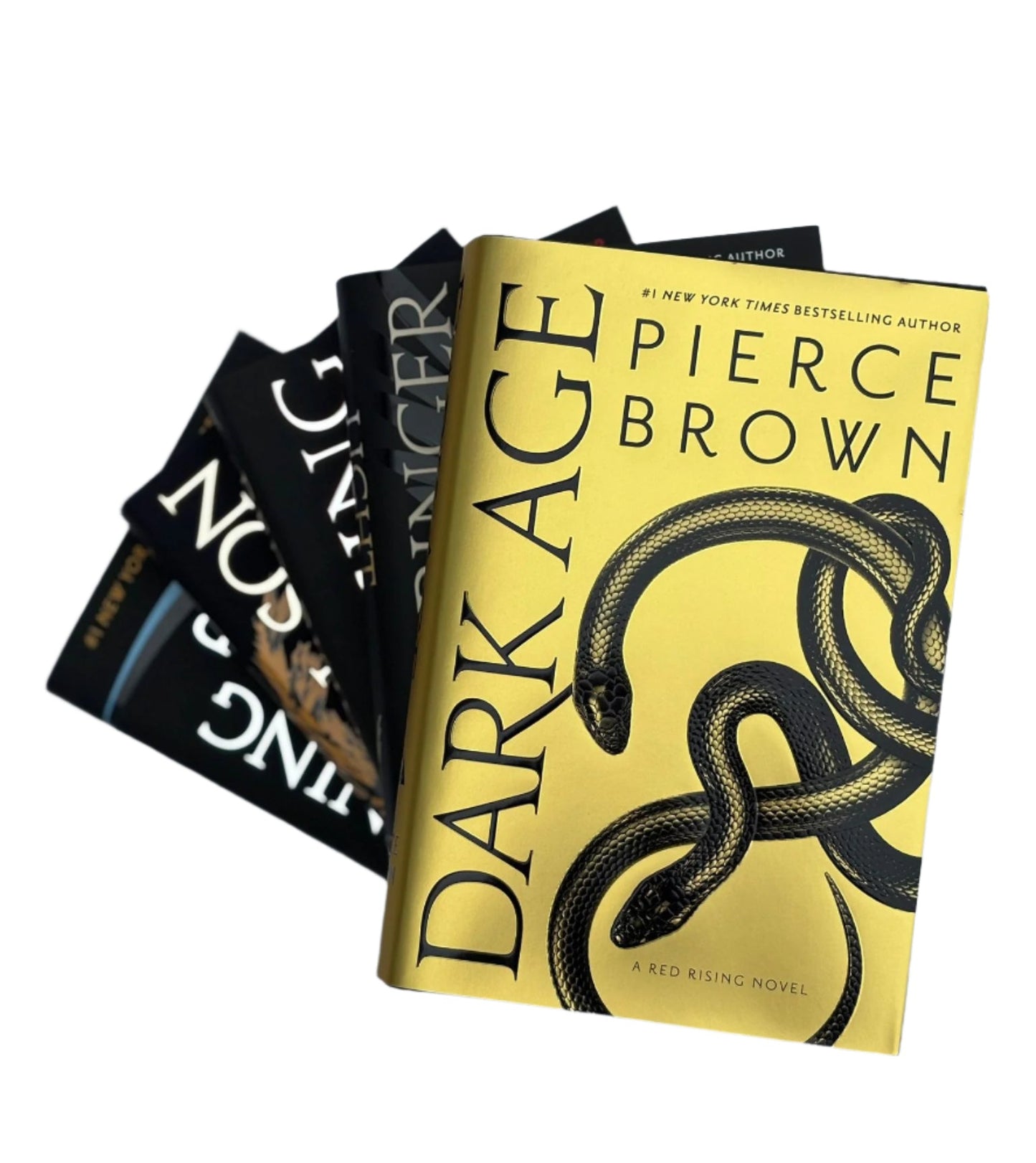 Red Rising Series Vol. 1-6, 6 Books Set, Red Rising, Golden Son, Morning Star, Iron Gold, Light Bringer, Dark Age - by Pierce Brown - Hardcover