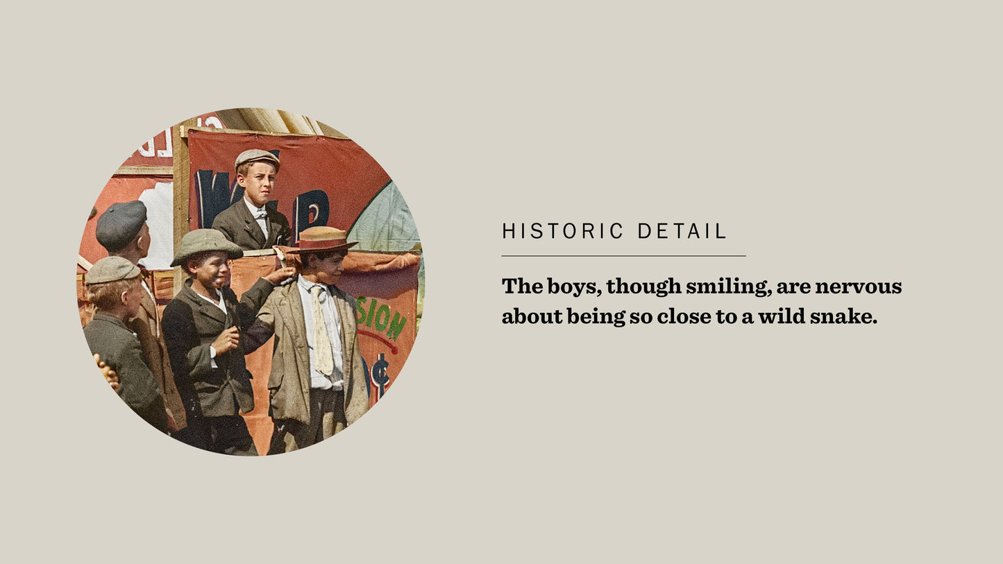 Vintage Photo Puzzle: Wild Rose and Rattlesnake Joe, 1910: 500 Pieces