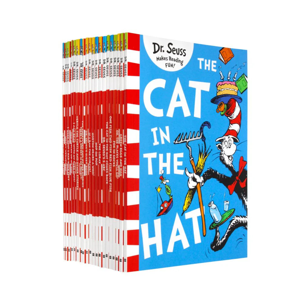 A Classic Case of Dr Seuss - 20 Book Set - Gift Box Collection Pack