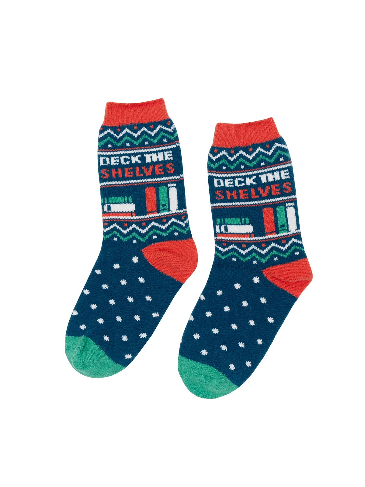 Deck the Shelves Cozy Socks
