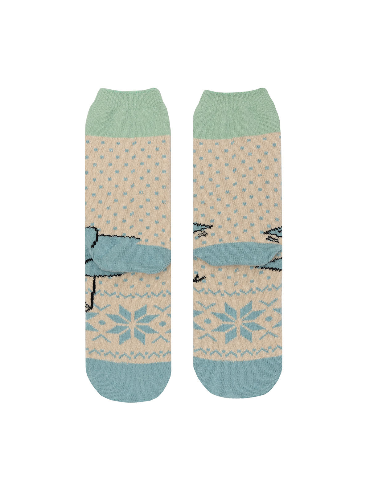 Don't Let the Pigeon Drive the Sleigh Cozy Socks