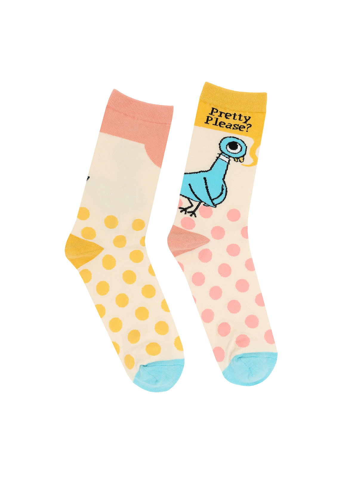 The Pigeon Pretty Please Socks