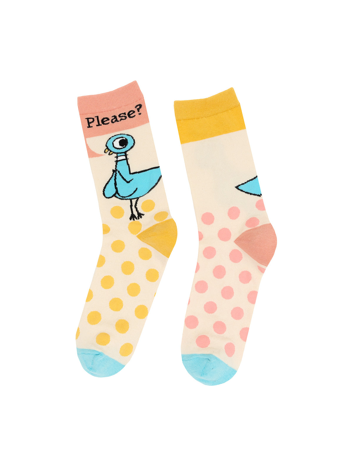 The Pigeon Pretty Please Socks
