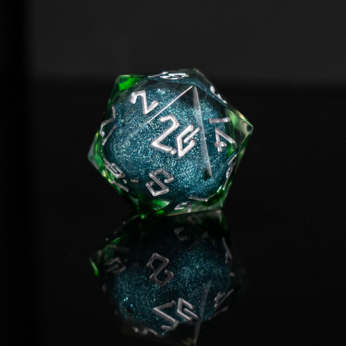 Pre-Order || Sea Siren Liquid Core Dice Set