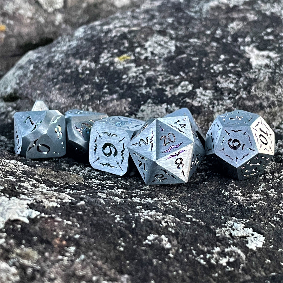 PRE-ORDER || Sword of the Holy Knight Metal Dice Set