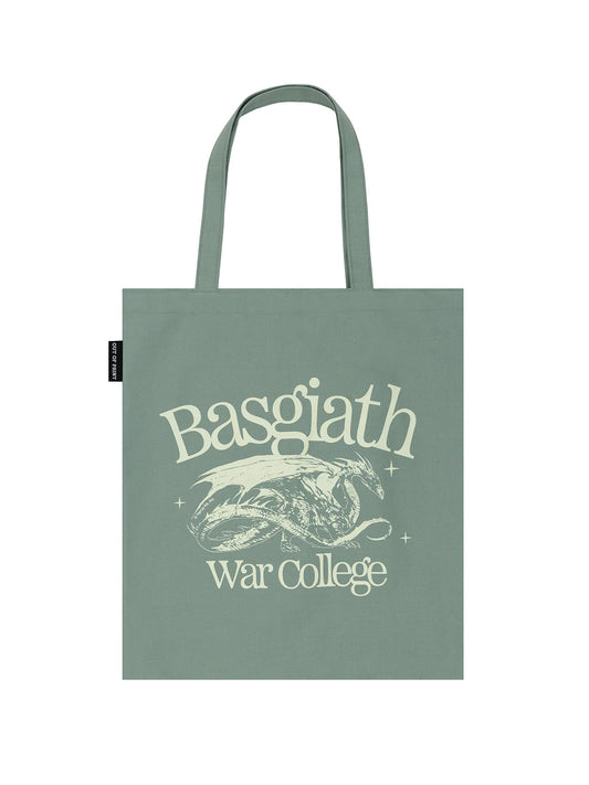 Fourth Wing Basgiath War College Tote Bag - Made in the USA