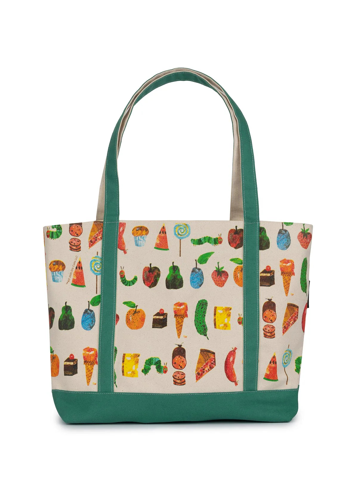 The Very Hungry Caterpillar Large Zippered Tote Bag - World of Eric Carle