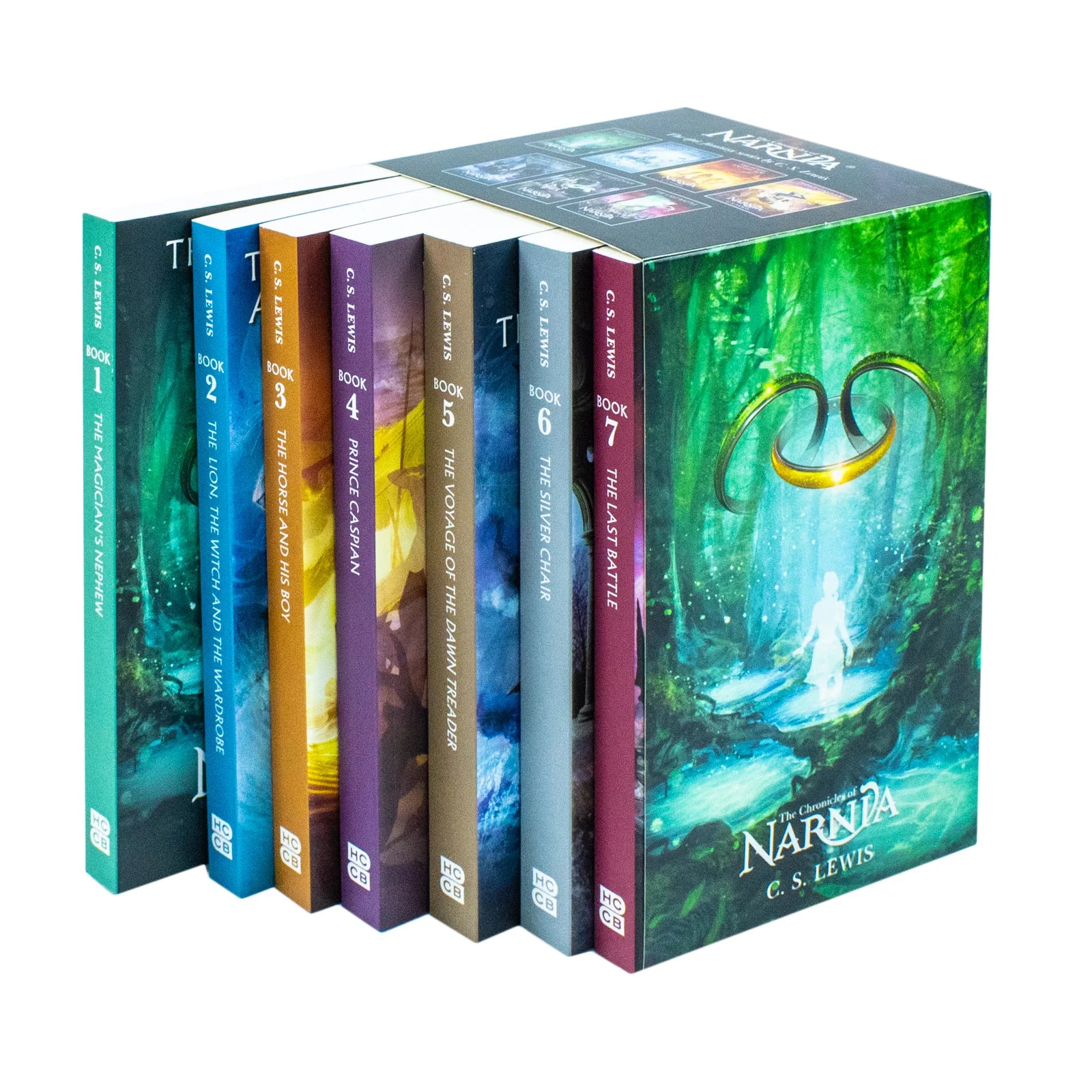 The Chronicles of Narnia Collection 7 Books Box Set - By C.S.