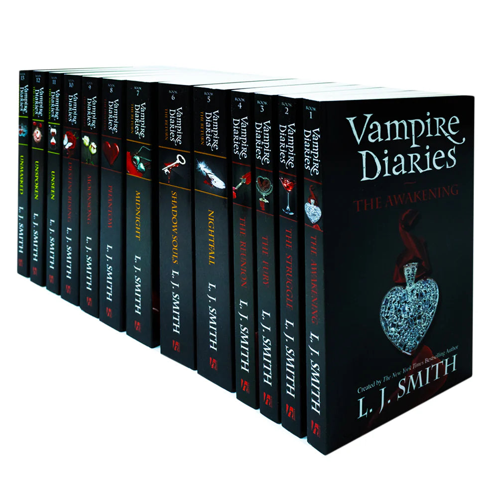 Vampire Diaries Complete Collection - Thirteen, 13, Book-Set by L. J. Smith - Paperback