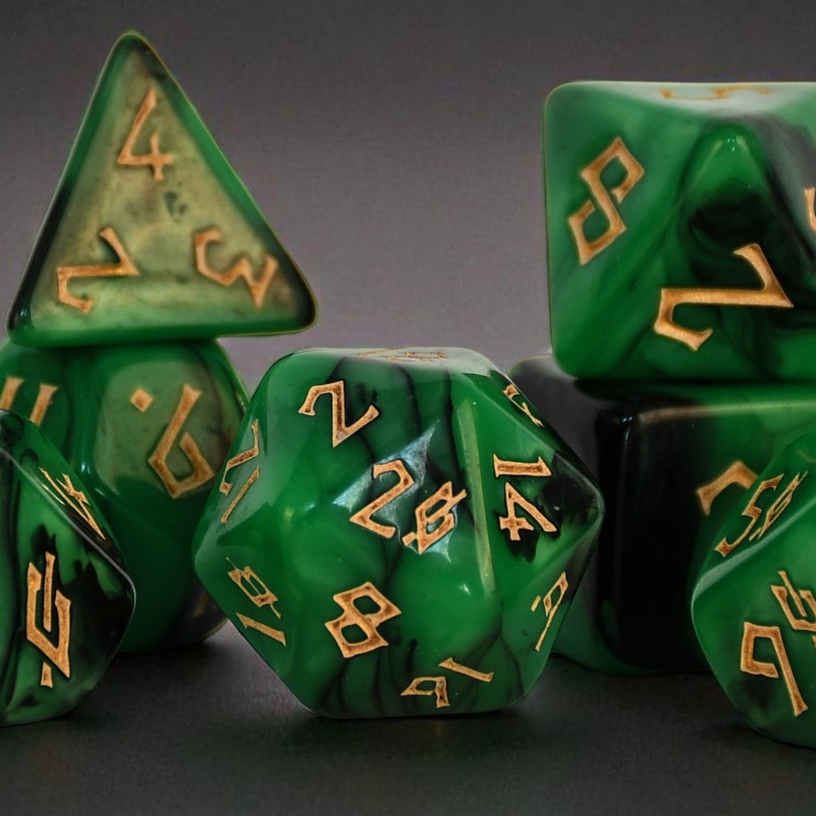 Vortex Acrylic Dice Set