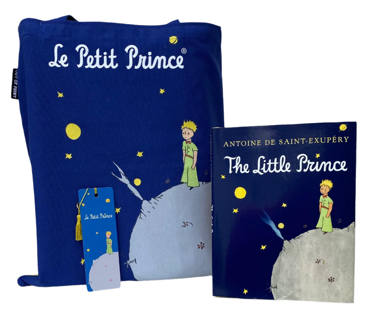The Little Prince with Tote, and Bookmark