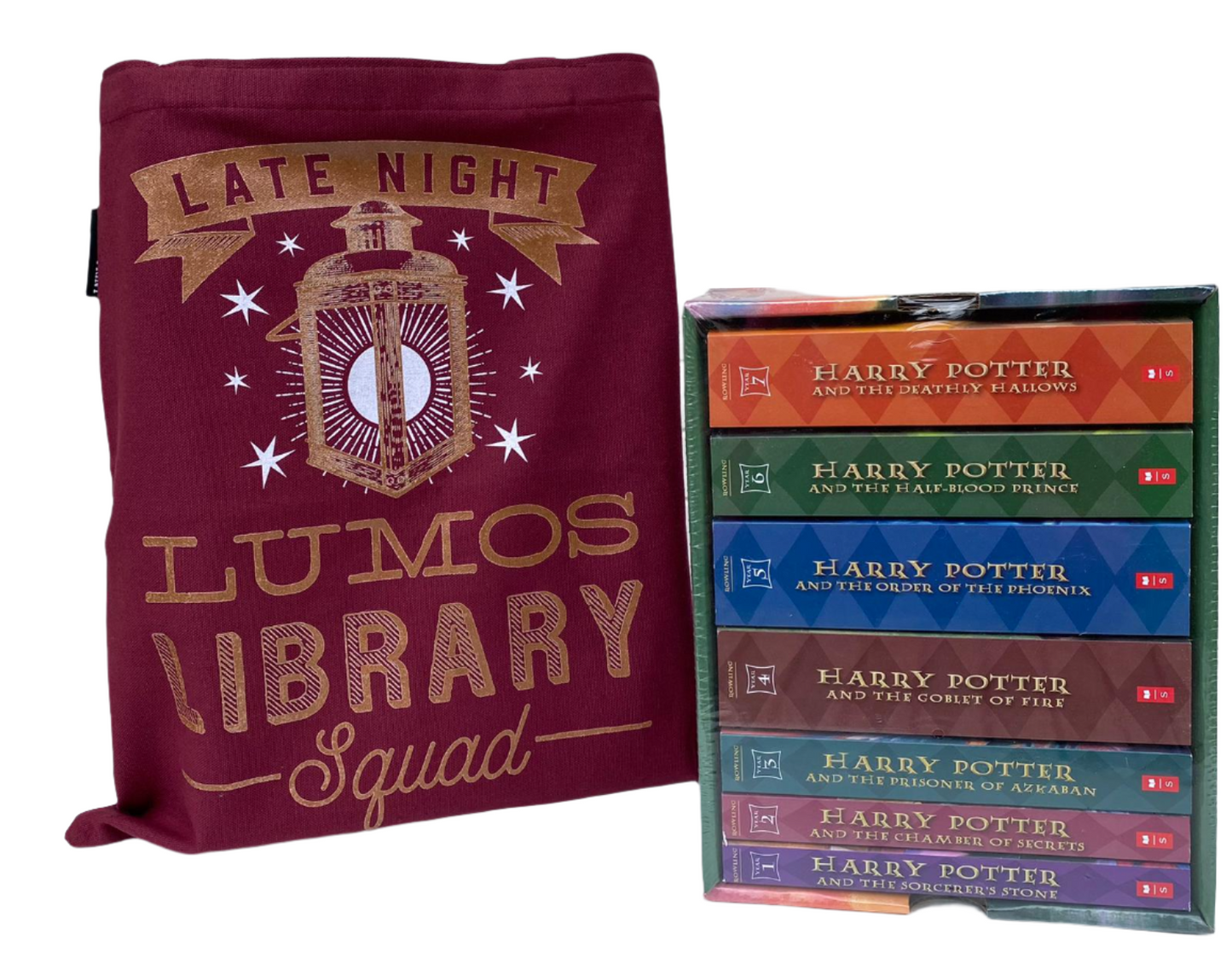 Harry Potter Boxed Set with Tote - USA editions - Paperback