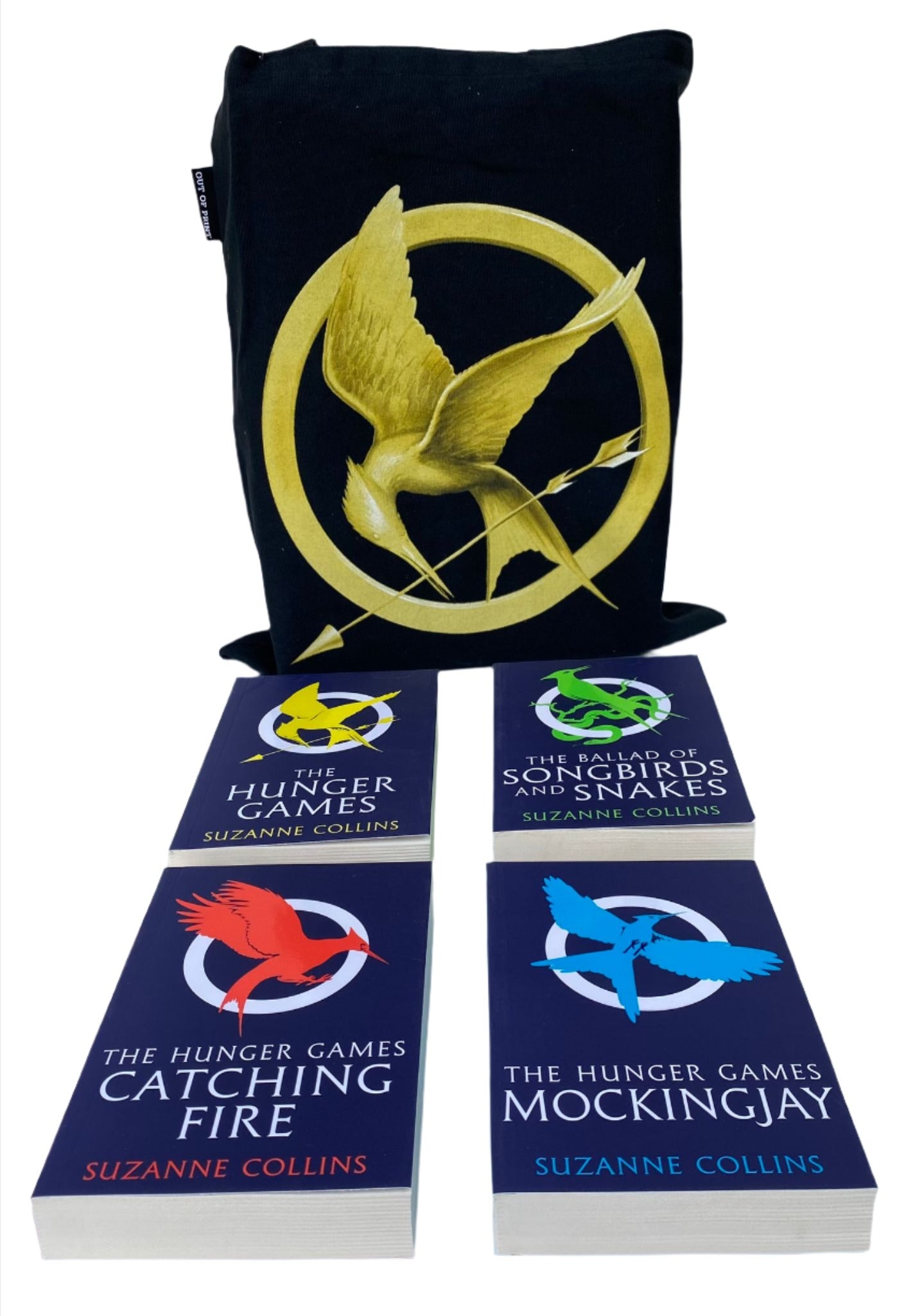 Bundle - The Hunger Games: The Complete Series Seven Book Set With Tote