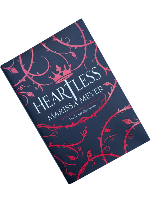 Book cover of 'Heartless' by Marissa Meyer on a white background