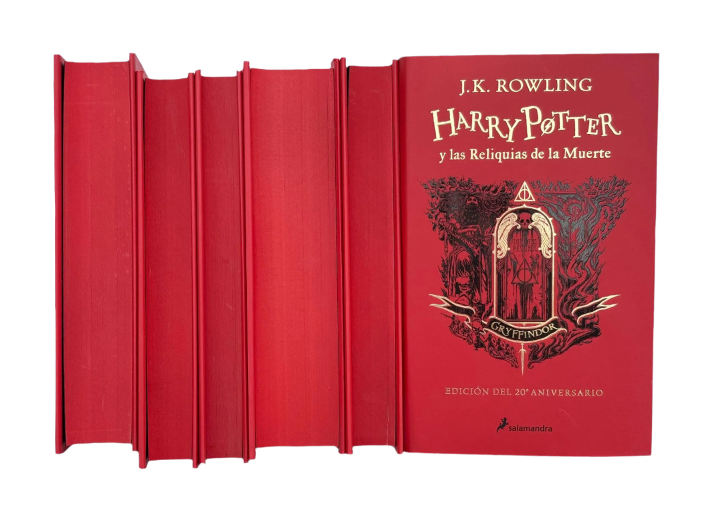 Harry Potter en Español, la Colección de Regalo Completa. Edicion Especial Gryffindor - JK Rowling - Tapa Dura - Hardcover