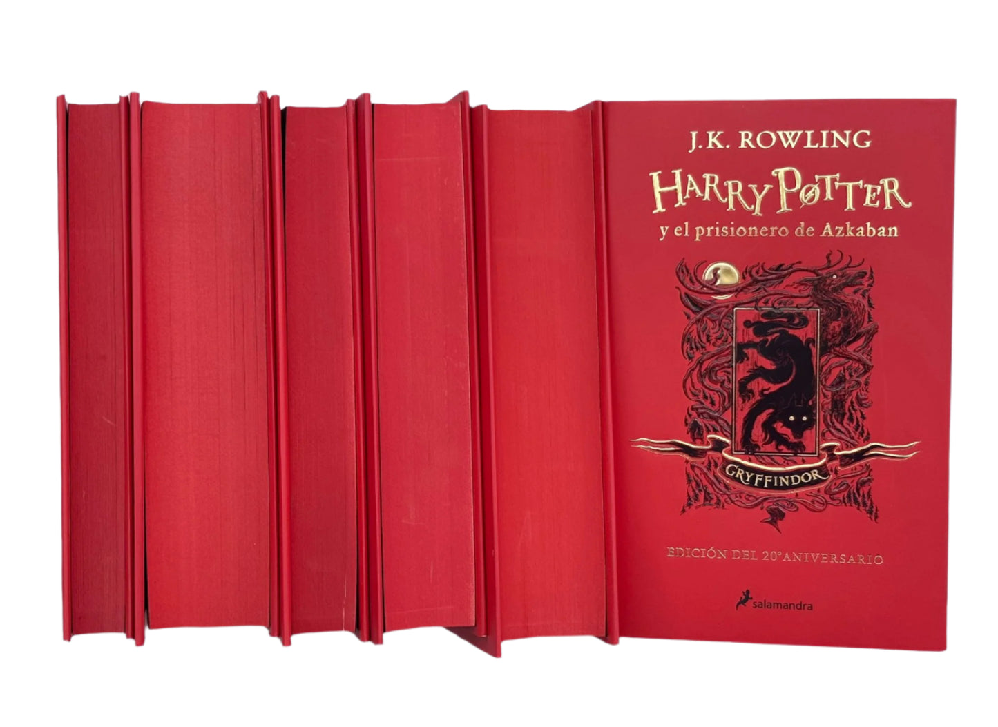Harry Potter en Español, la Colección de Regalo Completa. Edicion Especial Gryffindor - JK Rowling - Tapa Dura - Hardcover