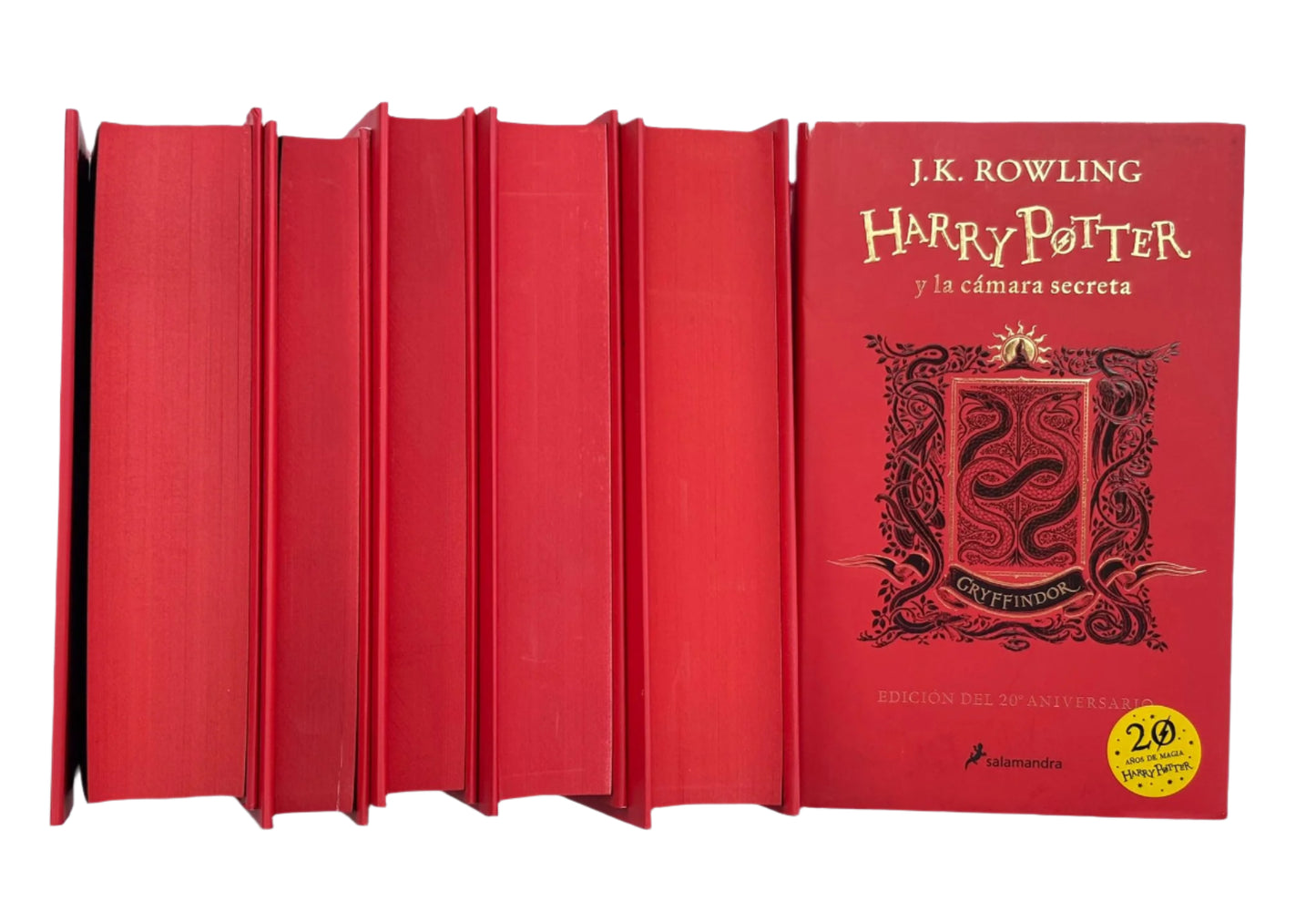 Harry Potter en Español, la Colección de Regalo Completa. Edicion Especial Gryffindor - JK Rowling - Tapa Dura - Hardcover