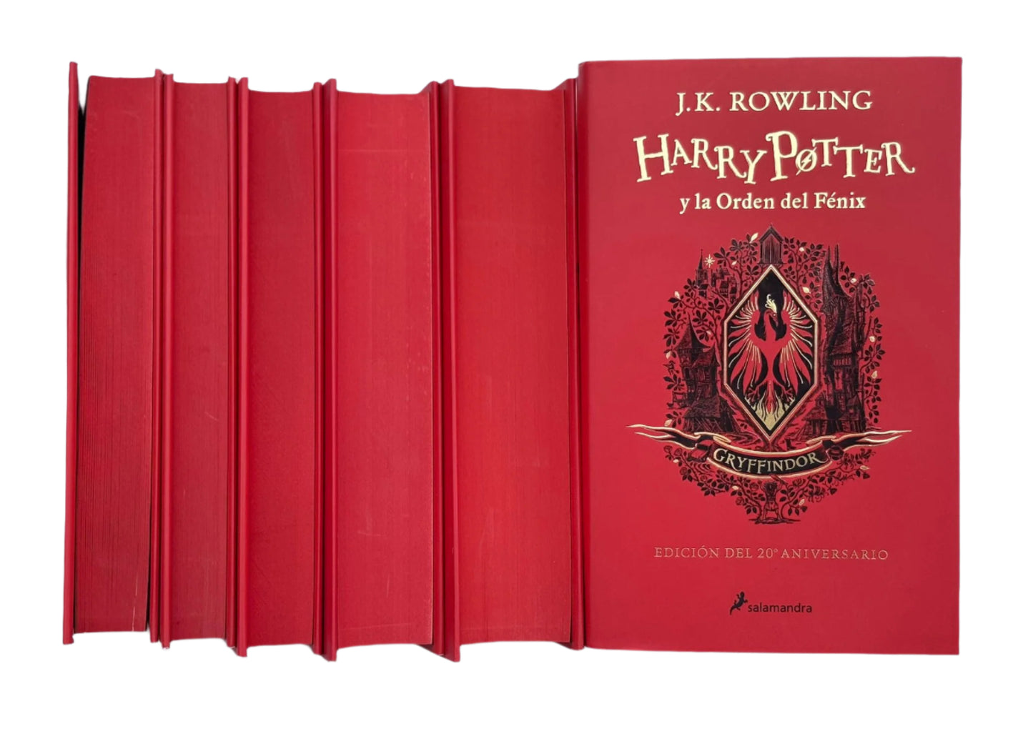 Harry Potter en Español, la Colección de Regalo Completa. Edicion Especial Gryffindor - JK Rowling - Tapa Dura - Hardcover