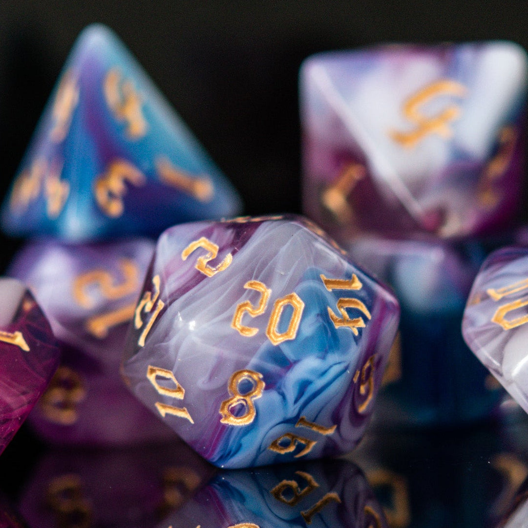 Wizard Class Acrylic Dice Set