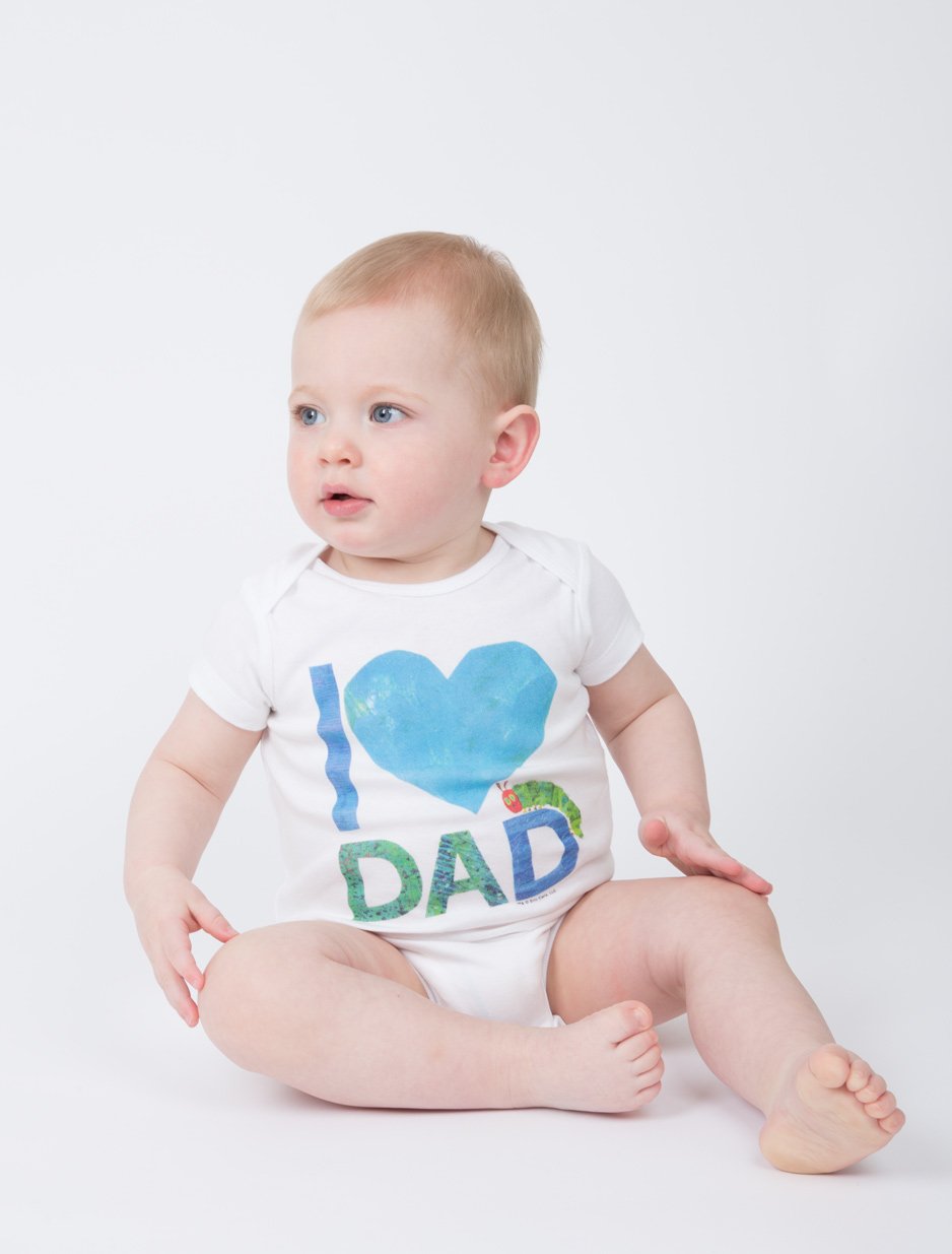 World of Eric Carle I Love Dad with The Very Hungry Caterpillar Baby Bodysuit