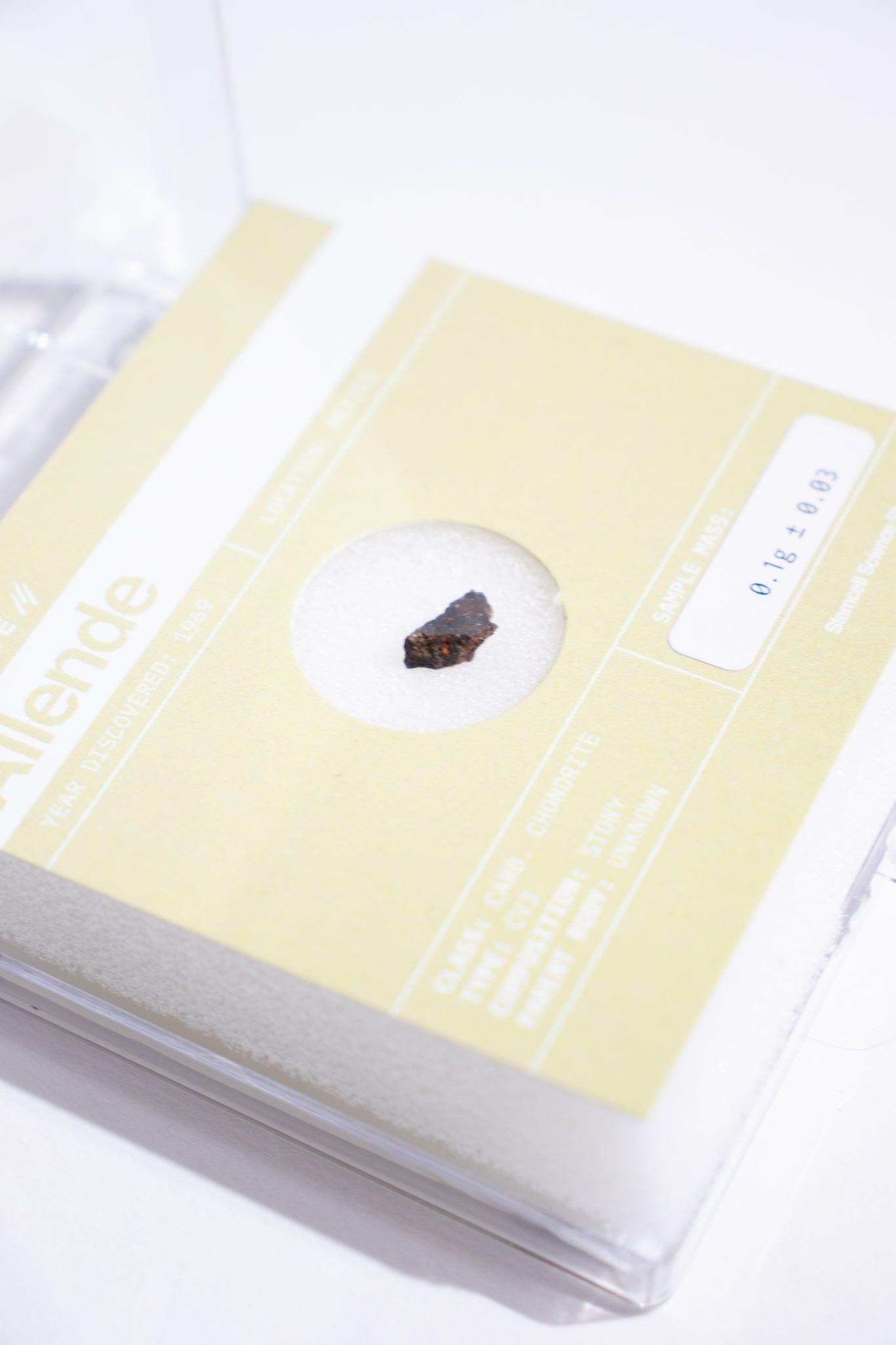 Allende Meteorite - "The Oldest Known Material"