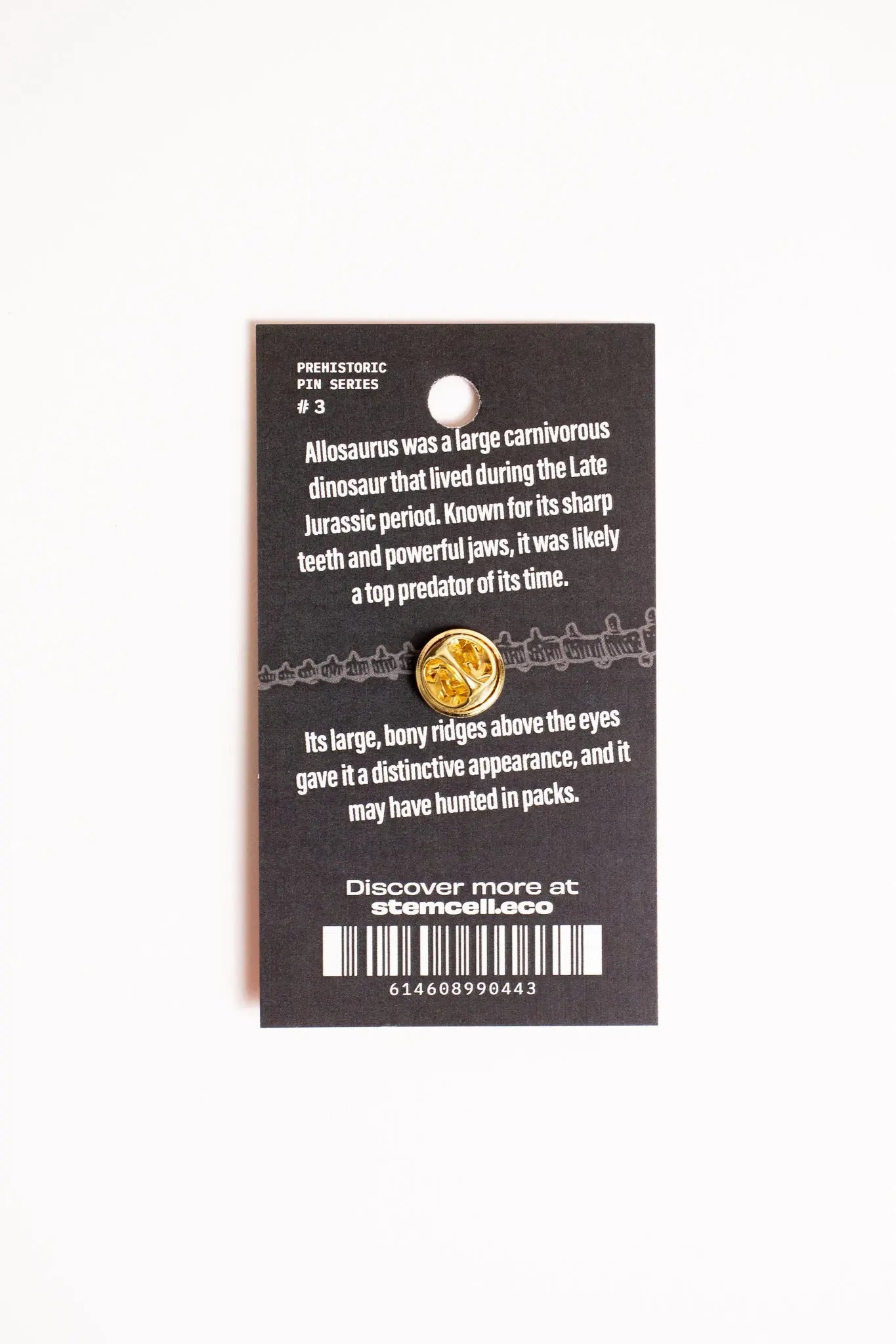 Allosaurus Pin
