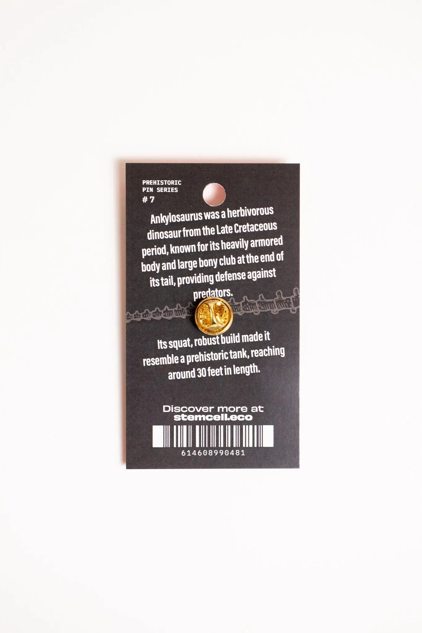 Ankylosaurus Pin