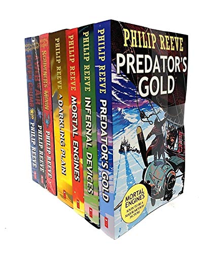 Mortal Engines By Philip Reeve Predator Cities 7 Books Collection Box Set [Paper