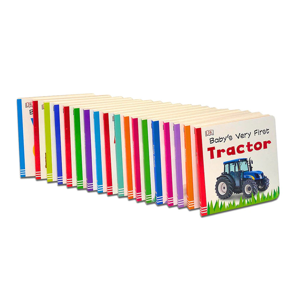 Baby's Very First Library - 18 Board Books Box Set - To Help Little Ones Learn