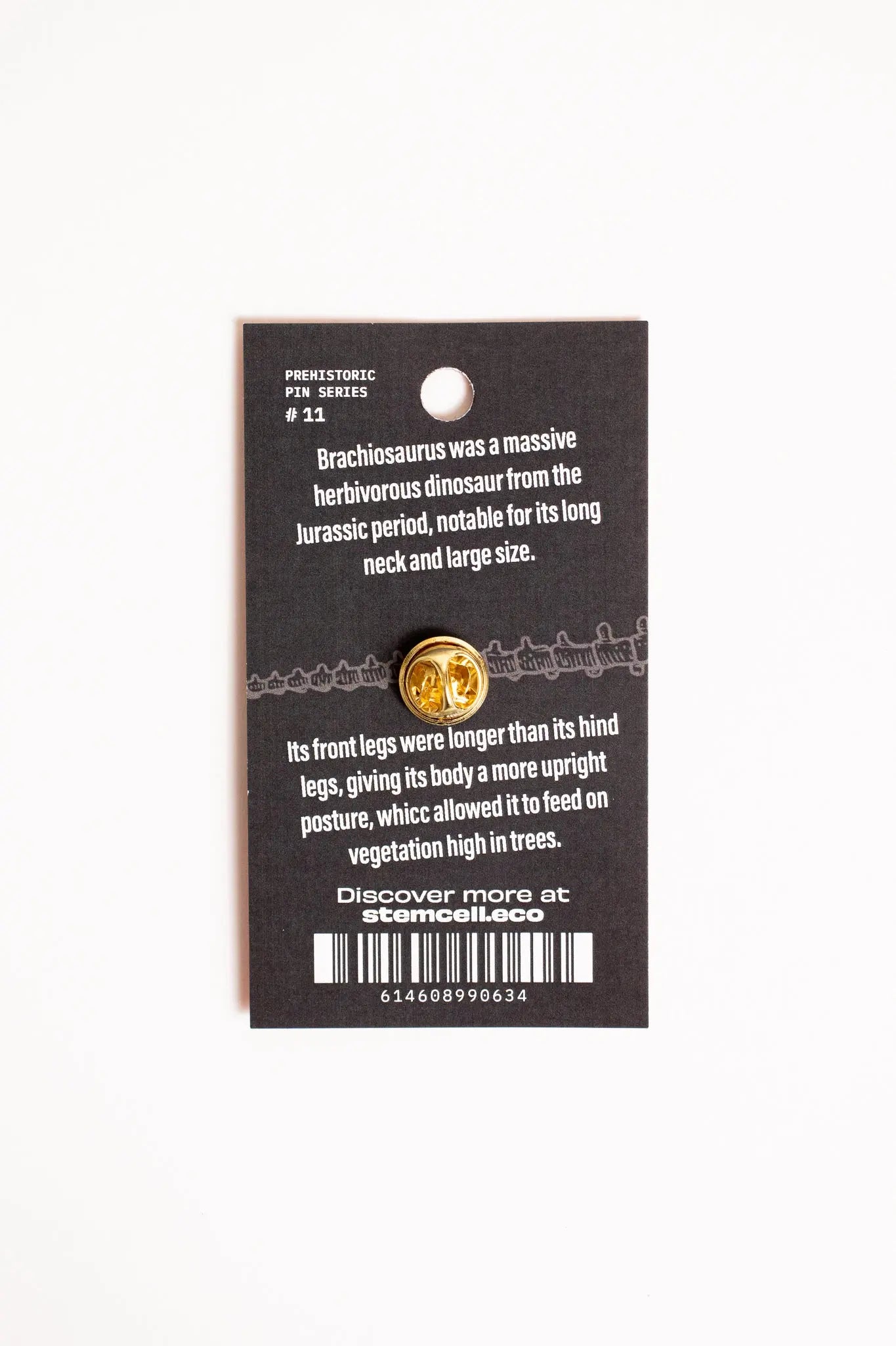 Brachiosaurus Enamel Pin (Brachiosaurus altithorax)