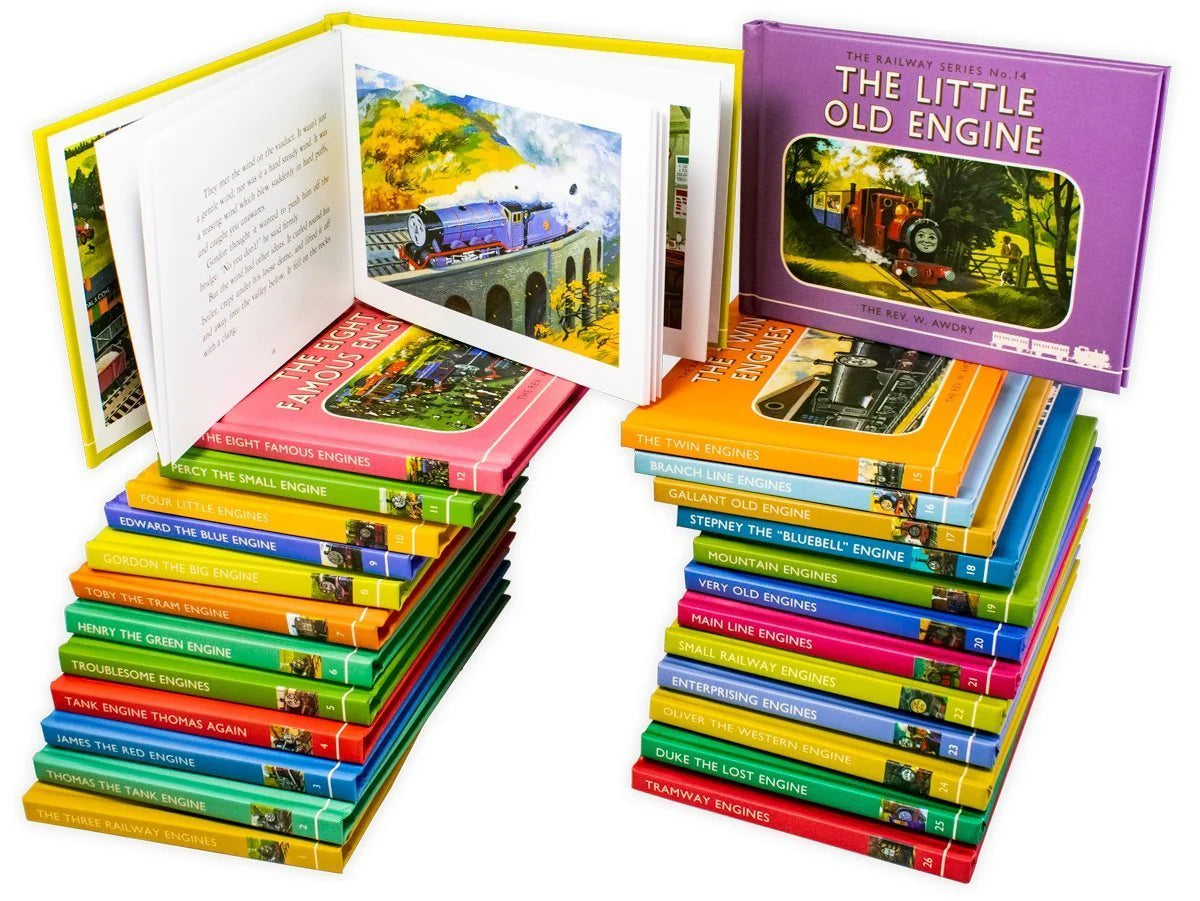 Thomas the Tank Engine Classic Set Railway Series – 26-Book Boxed Set - by W. Awdry - 26 Books