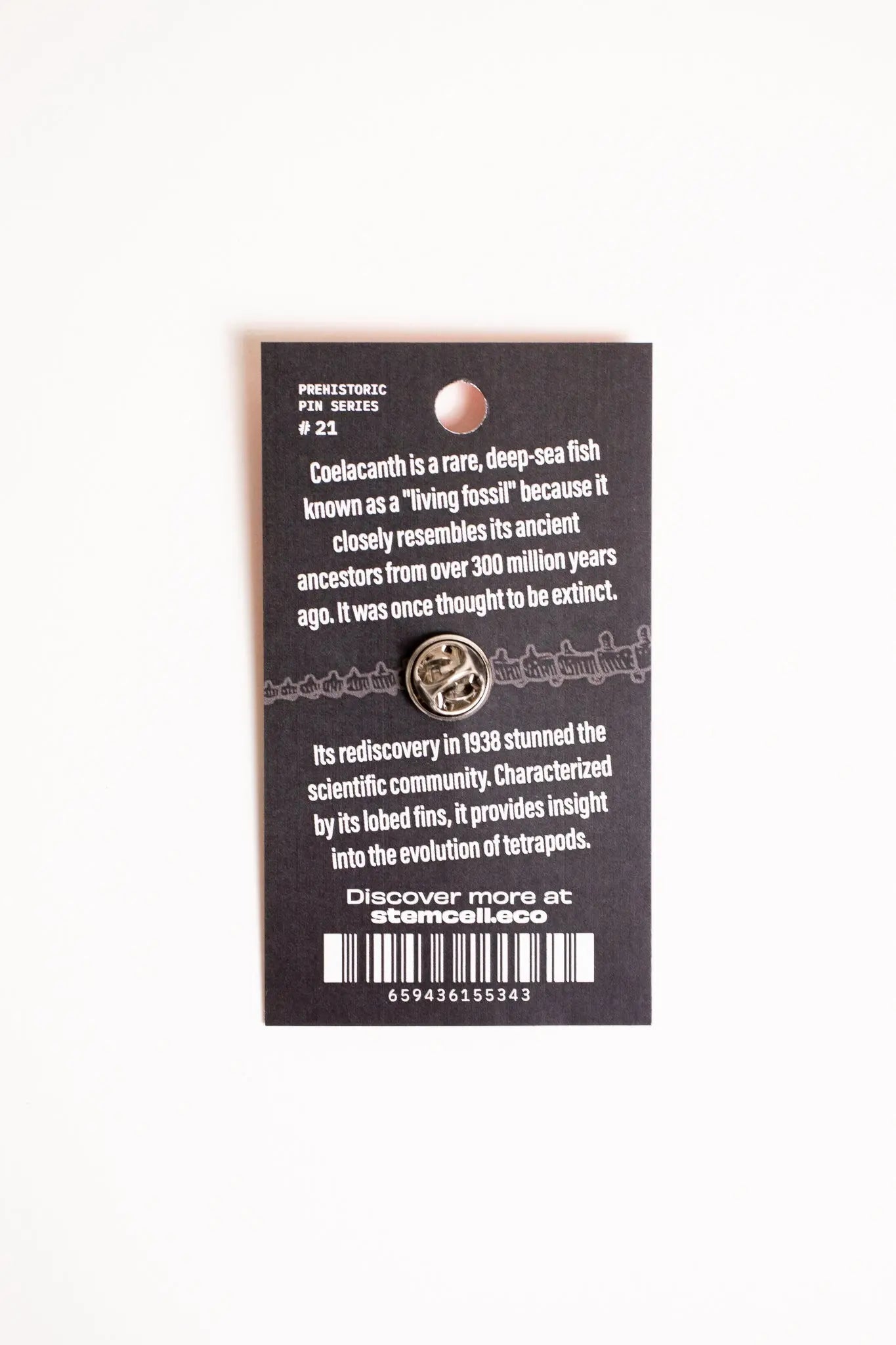 Coelacanth Pin