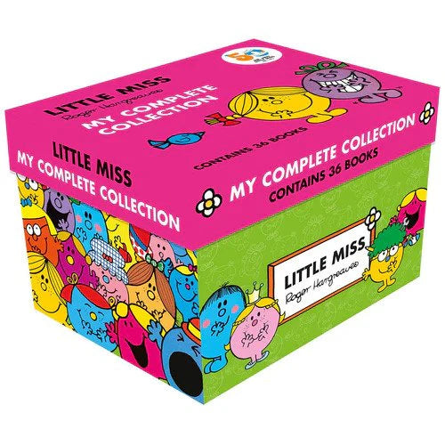 Little Miss Complete Collection by Roger Hargreaves – The Reading Spa Little Miss Complete Collection by Roger Hargreaves – The Reading Spa