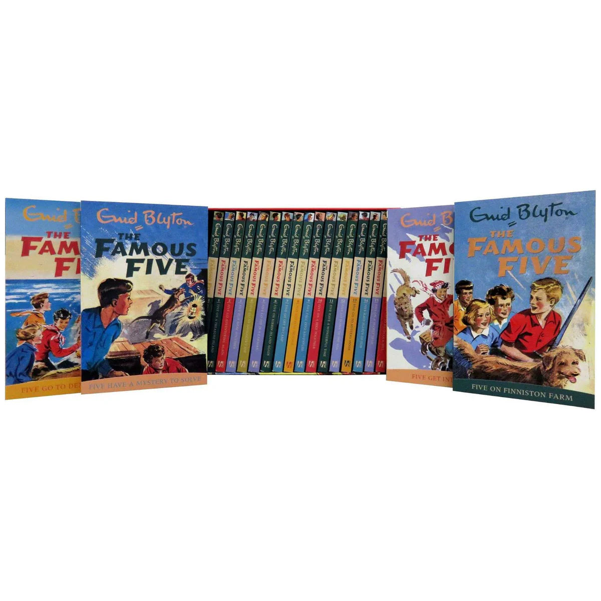 Classic Famous Five Series 21 Books Box Set - Classic Editons - Enid Blyton - Paperback