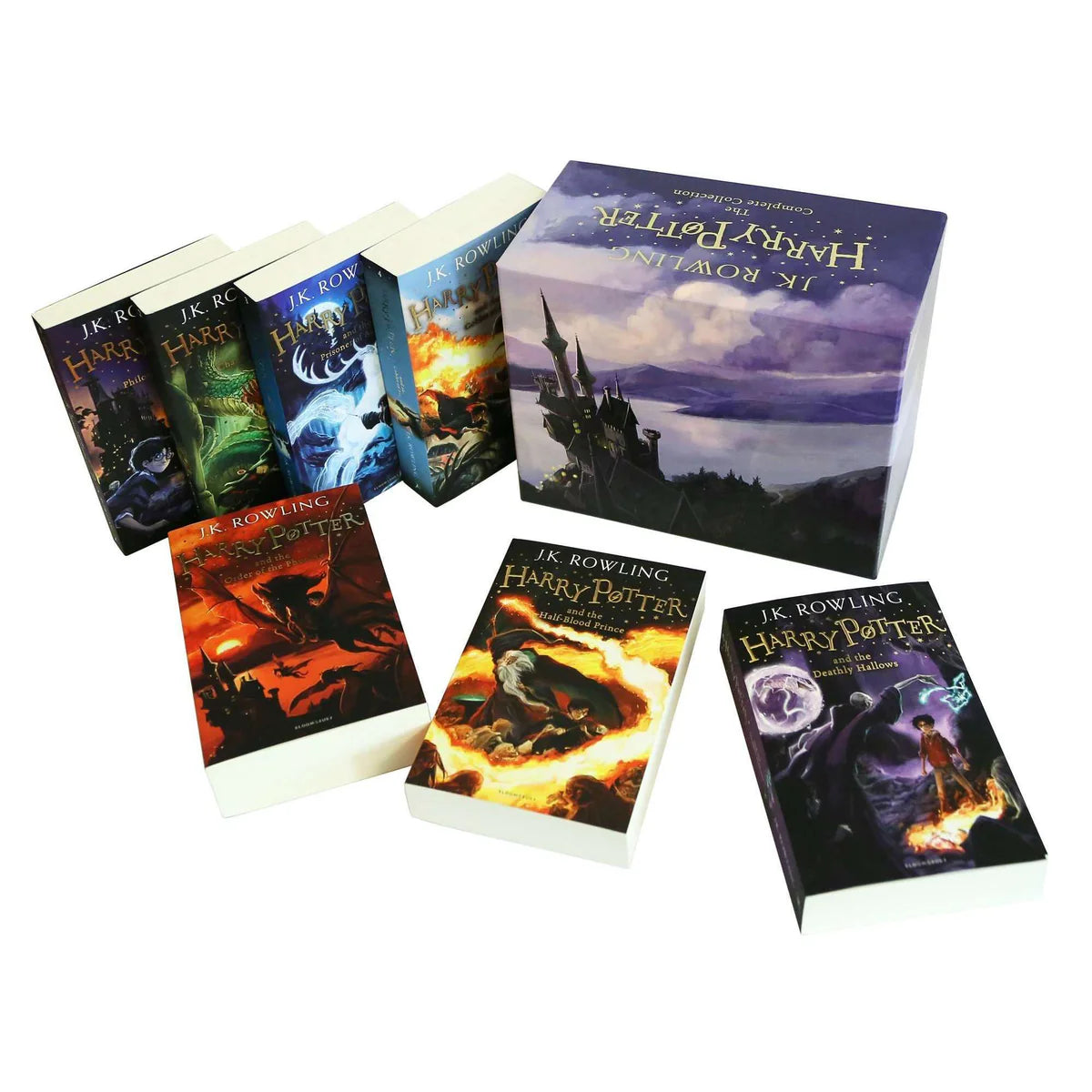Harry Potter: The Complete Series Boxed Set Collection 2014 UK Edition - Paperback - NEW!