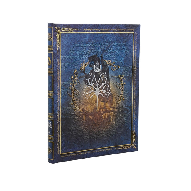 The Crown Reclaimed Journal Ultra Custom Unlined Hardcover, 144pg, 120gsm by Paperblanks (the Lord of the Rings Collection)