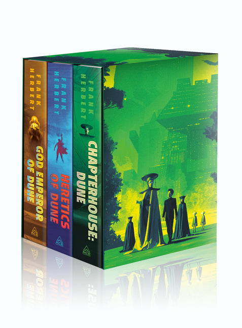 Frank Herbert's Dune Saga Books 4-6 Deluxe Hardcover Boxed Set: God Emperor of Dune, Heretics of Dune, and Chapterhouse: Dune (Special) - Ingram