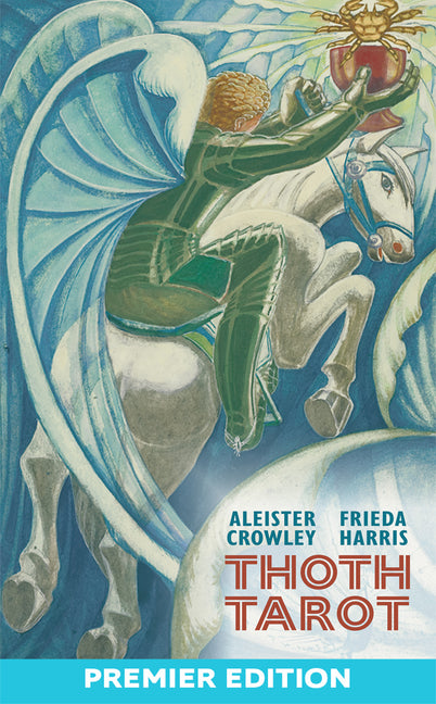 Crowley Thoth Tarot (Premier Edition - Small): Premier Edition with Small 78-Card Crowley Thoth Tarot Deck by Aleister Crowley, Painted by Lady Frieda - Ingram