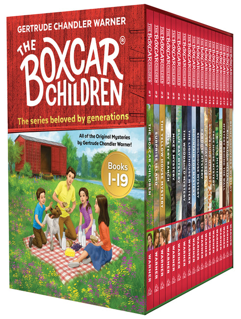The Boxcar Children Classic Treasury Boxed Set: The Complete Original Mysteries (19-Book Box Set) (the Boxcar Children Mysteries)