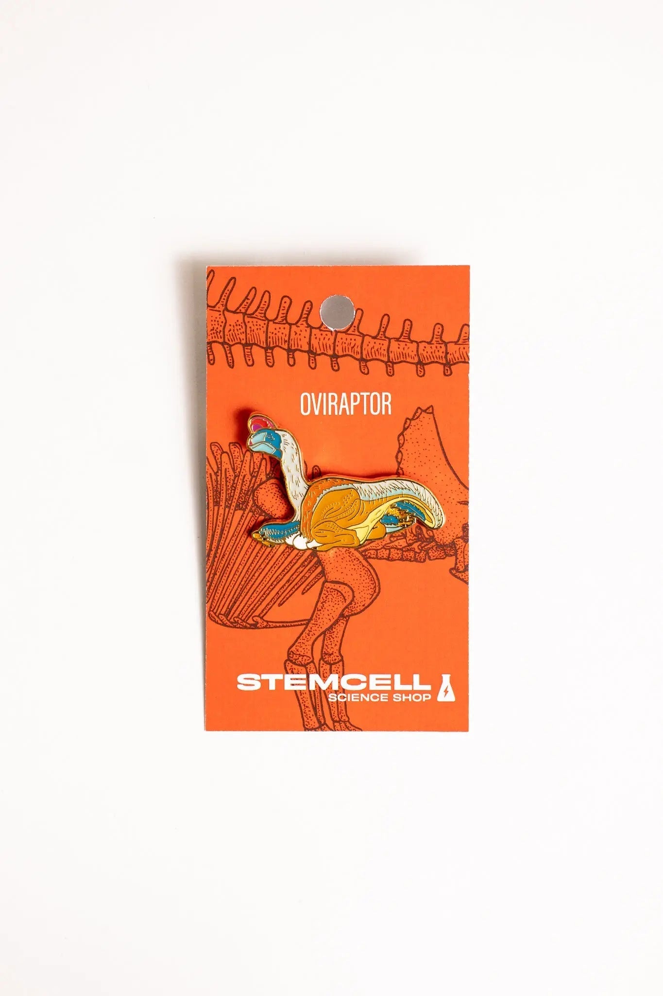 Oviraptor Enamel Pin (Oviraptor philoceratops)