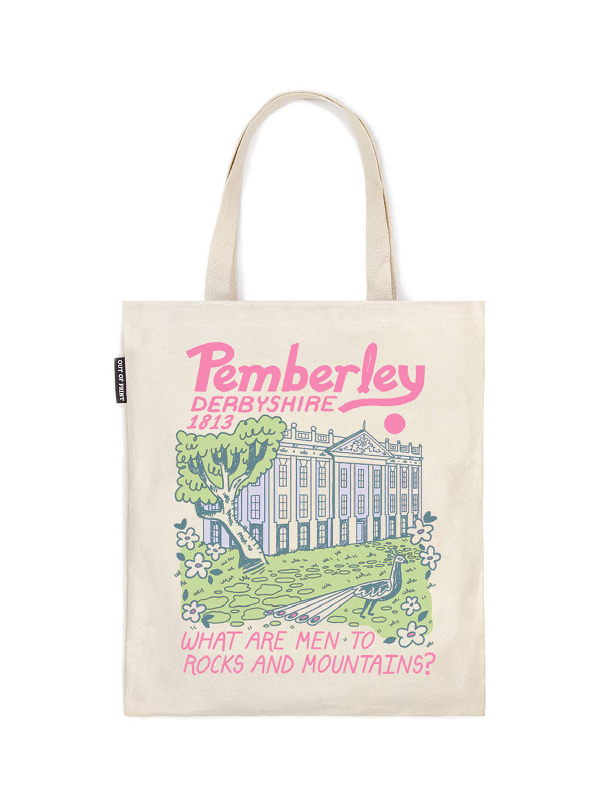 Pride and Prejudice Pemberley tote bag