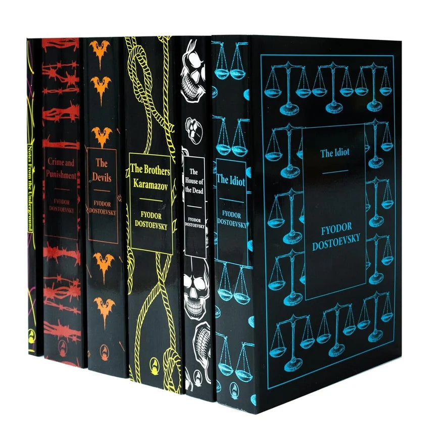 Complete Collection of Fyodor Dostoevsky. SIx Book Set: Crime and Punishment, Brothers Karamazov, The Idiot & More - By Fyodor Dostoevsky - Paperback