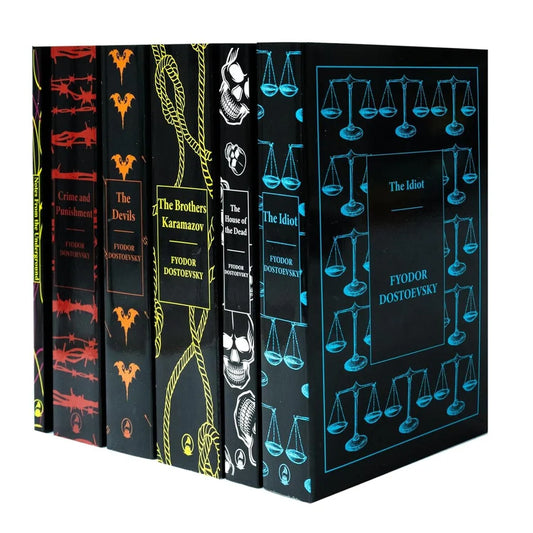 Complete Collection of Fyodor Dostoevsky. SIx Book Set: Crime and Punishment, Brothers Karamazov, The Idiot & More - By Fyodor Dostoevsky - Paperback