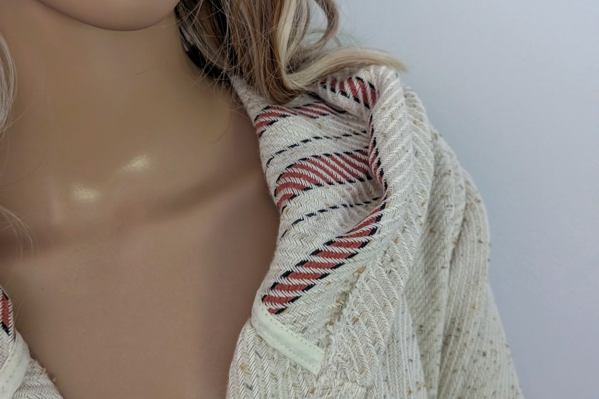 Serenity Bathrobe – Soft Flat Weave Turkish Cotton, Hooded Design