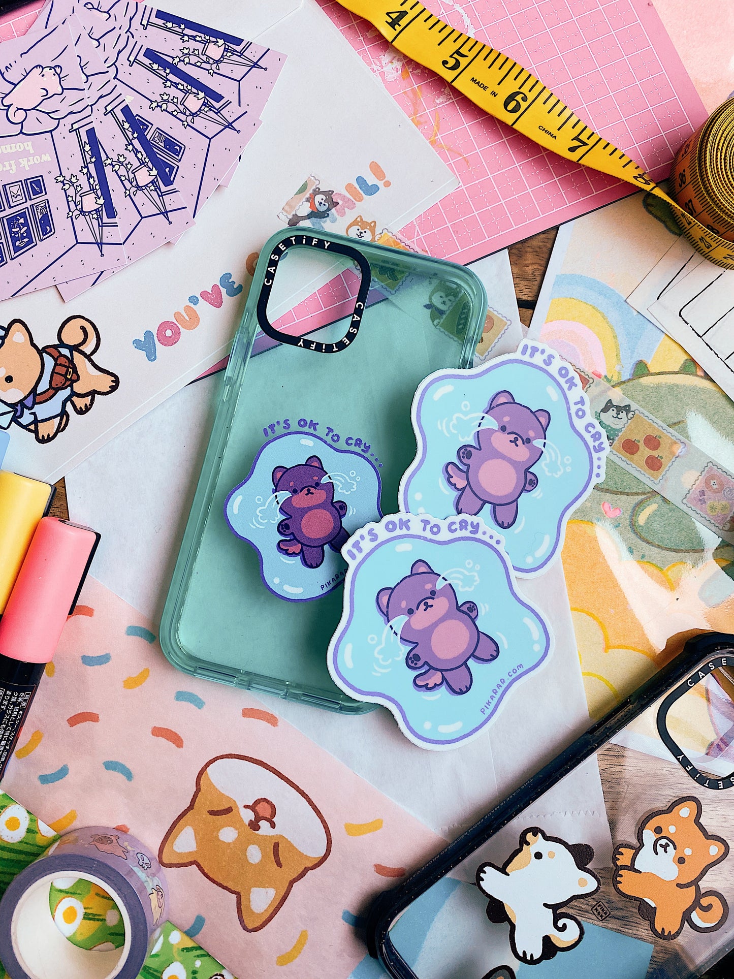 It's Okay to Cry Sticker