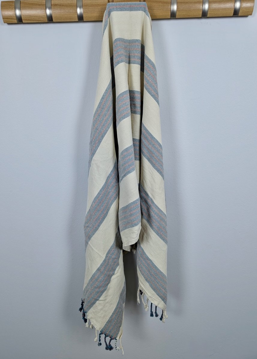 Voyager Turkish Cotton Towel - Durable, Stylish, and Perfect for Beach, Pool, or Travel