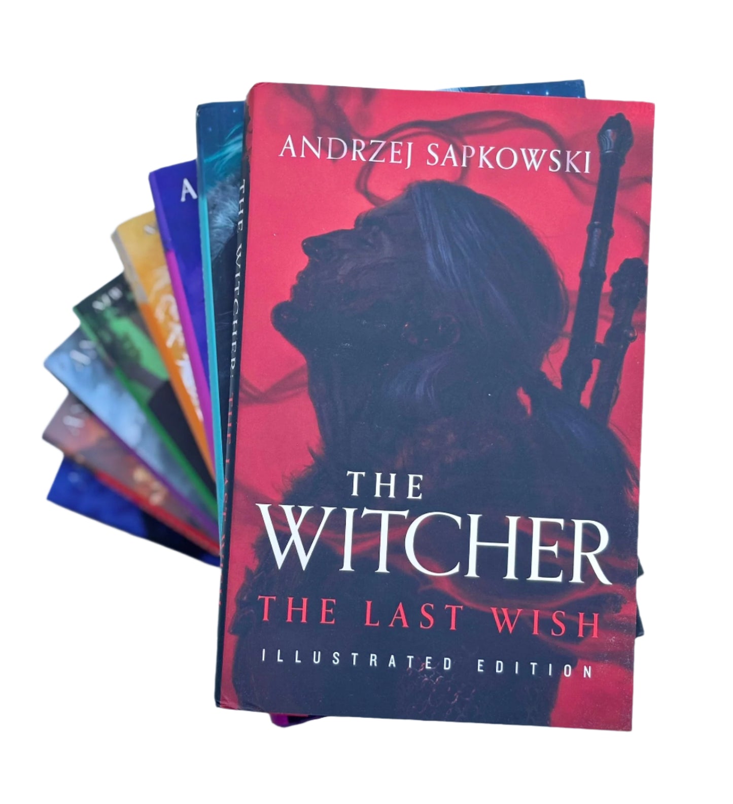 Witcher Series Collection Eight (8) Book Set - Season of Storms, The Last Wish, etc - Andrzej Sapkowski - Hardcovers, Gorgeous