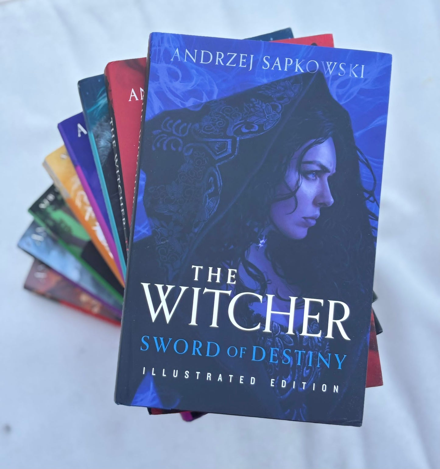Witcher Series Collection Eight (8) Book Set - Season of Storms, The Last Wish, etc - Andrzej Sapkowski - Hardcovers, Gorgeous