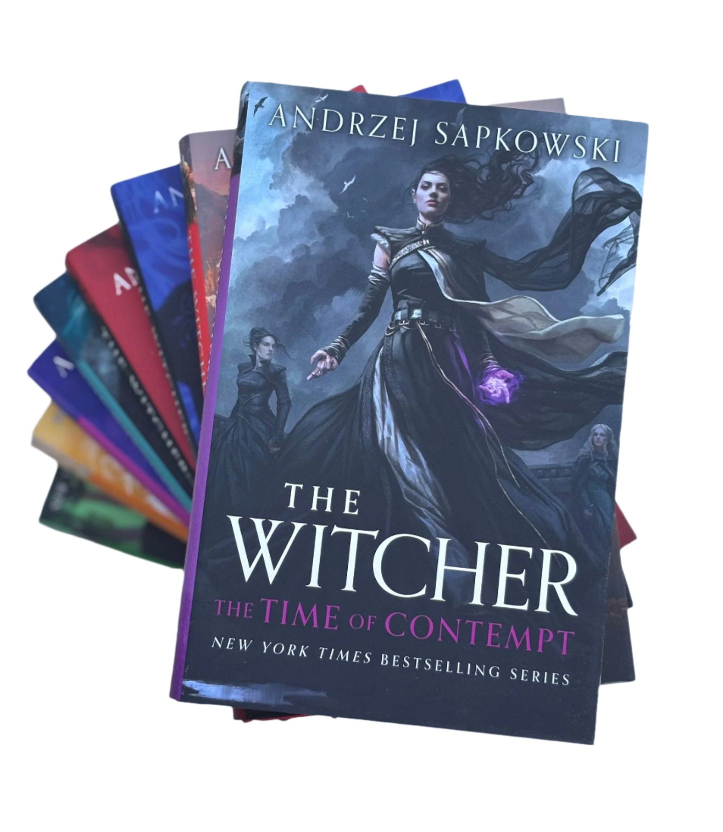 Witcher Series Collection Eight (8) Book Set - Season of Storms, The Last Wish, etc - Andrzej Sapkowski - Hardcovers, Gorgeous