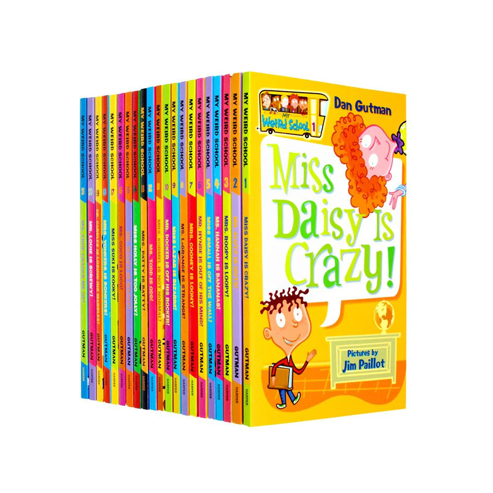 My Weird School 21 Book Set - by Dan Gutman – Paperback